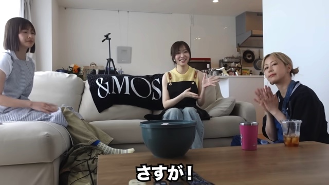 指原莉乃、大家・松岡とパン作りの画像