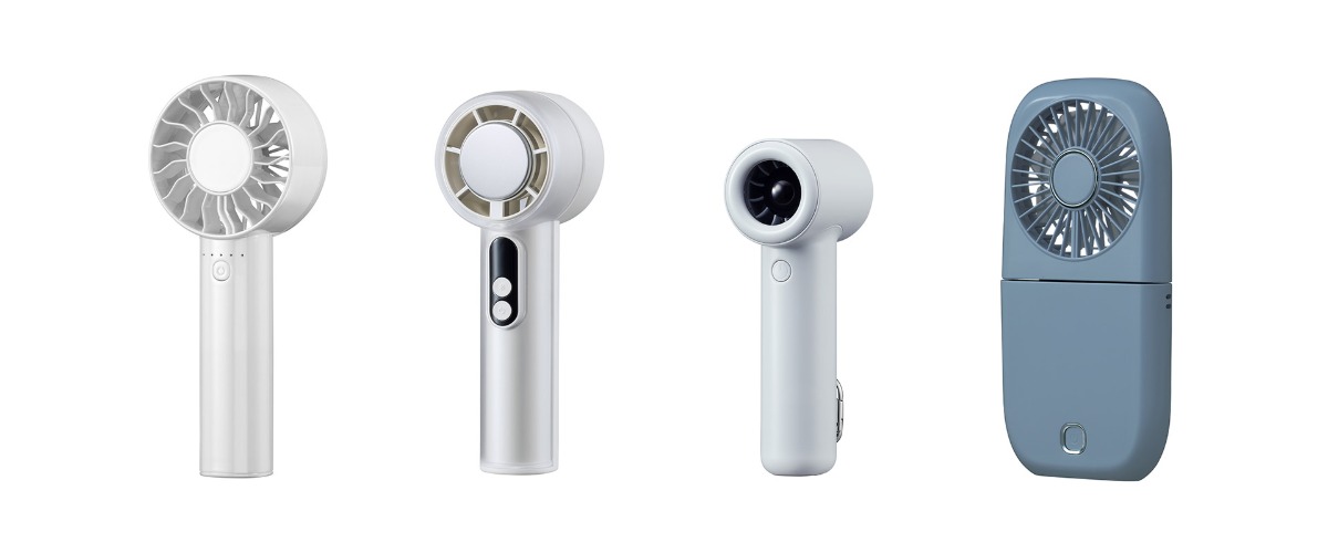 小泉成器がハンディファン4機種を新発売