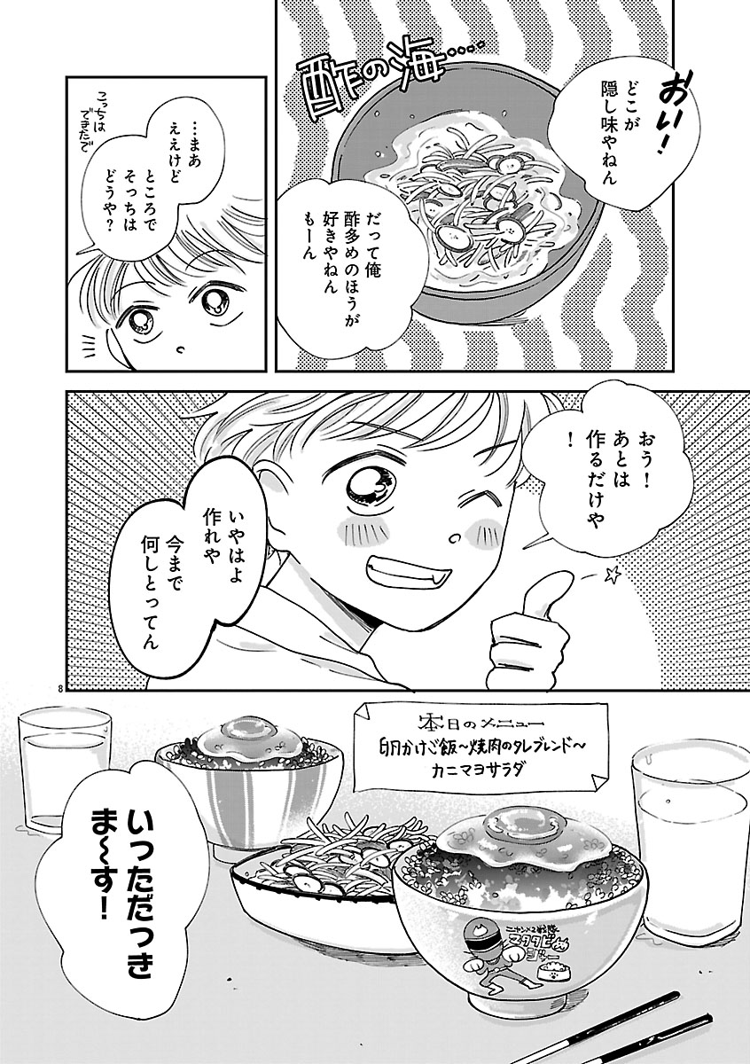 【漫画】1日の食費が140円の中学生の画像