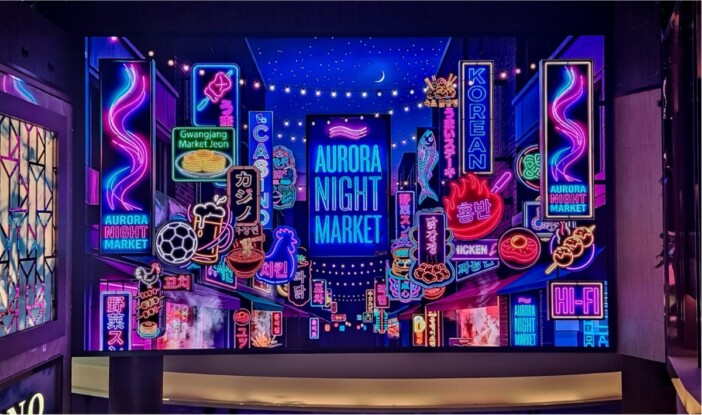 インスパイア、屋内型韓国夜市『オーロラ・ナイトマーケット』開催　各地を代表する屋台グルメが集結！