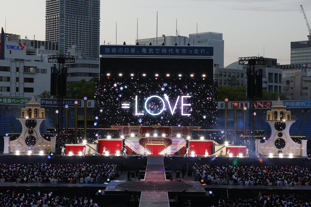＝LOVE 横浜スタジアム公演の模様
