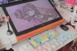デザイナー・はわわちゃんのデスク