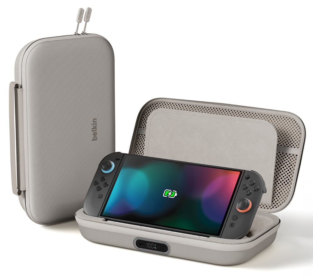 Belkin Gaming Switch 2 モバイルバッテリー付充電ケース Pro