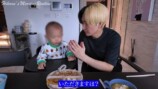 彼女と朝ごはんを食べるヒカル