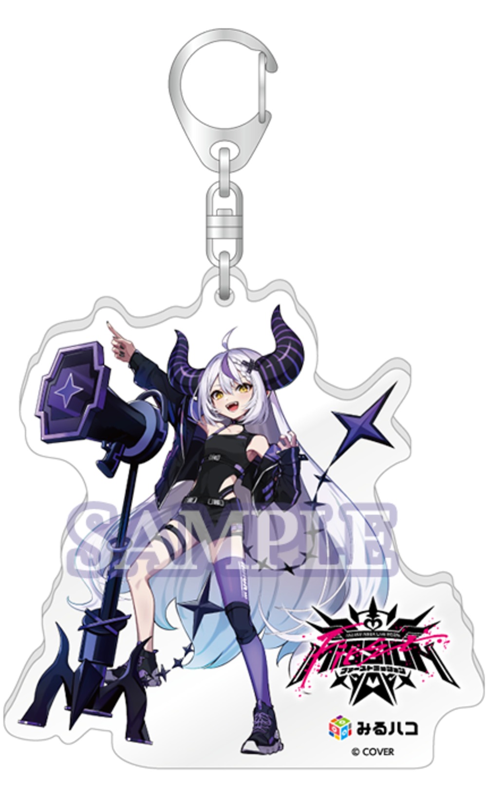 アクリルキーホルダー　ラプラス・ダークネス