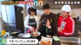 つまみ食いに挑戦するカジサックと子ども達