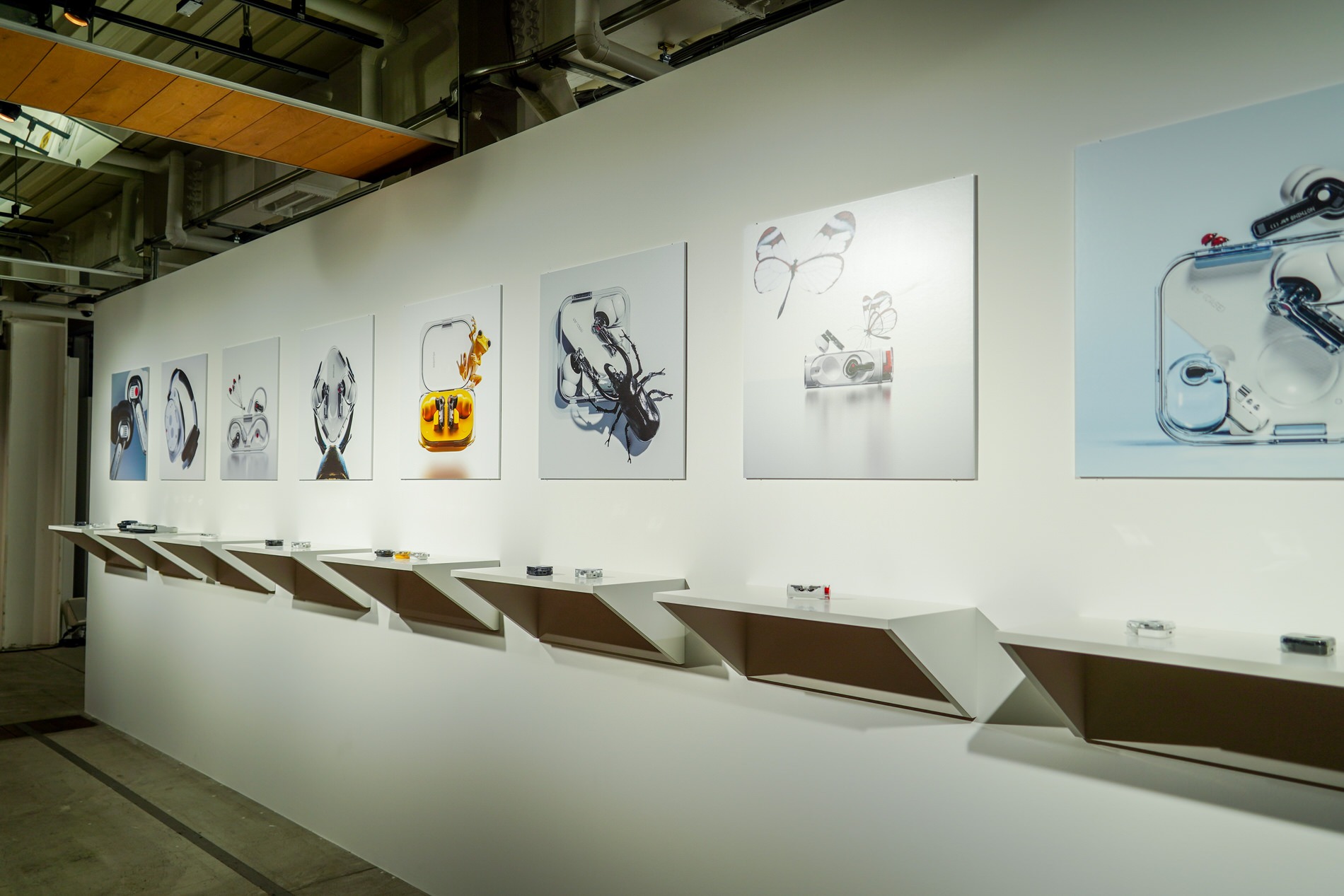 会場内の展示