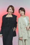 柚希礼音＆礼真琴（撮影＝林直幸）