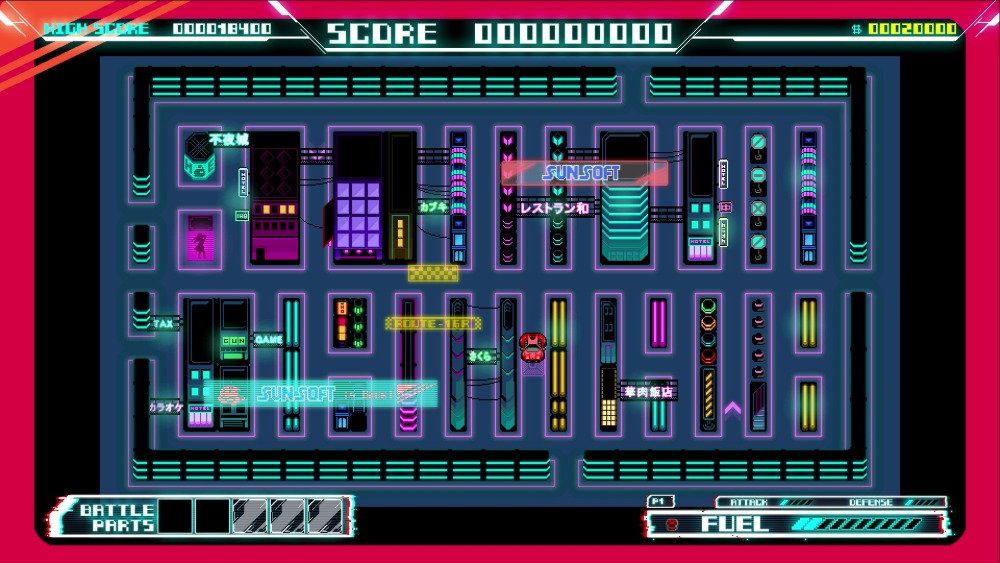 『ROUTE16R』スクリーンショット