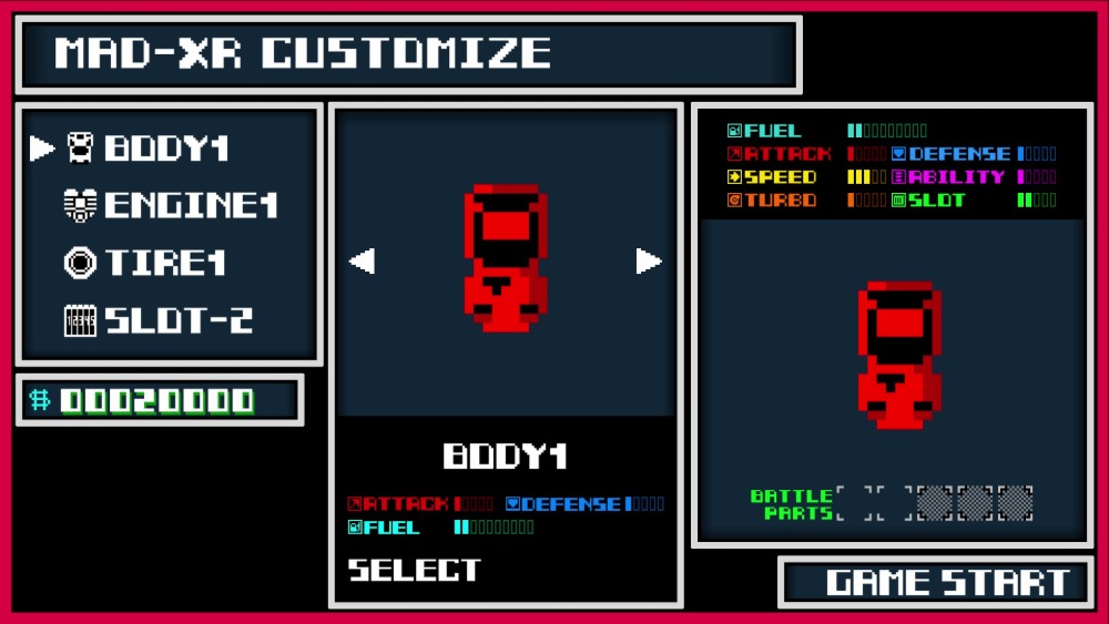 『ROUTE16R』スクリーンショット