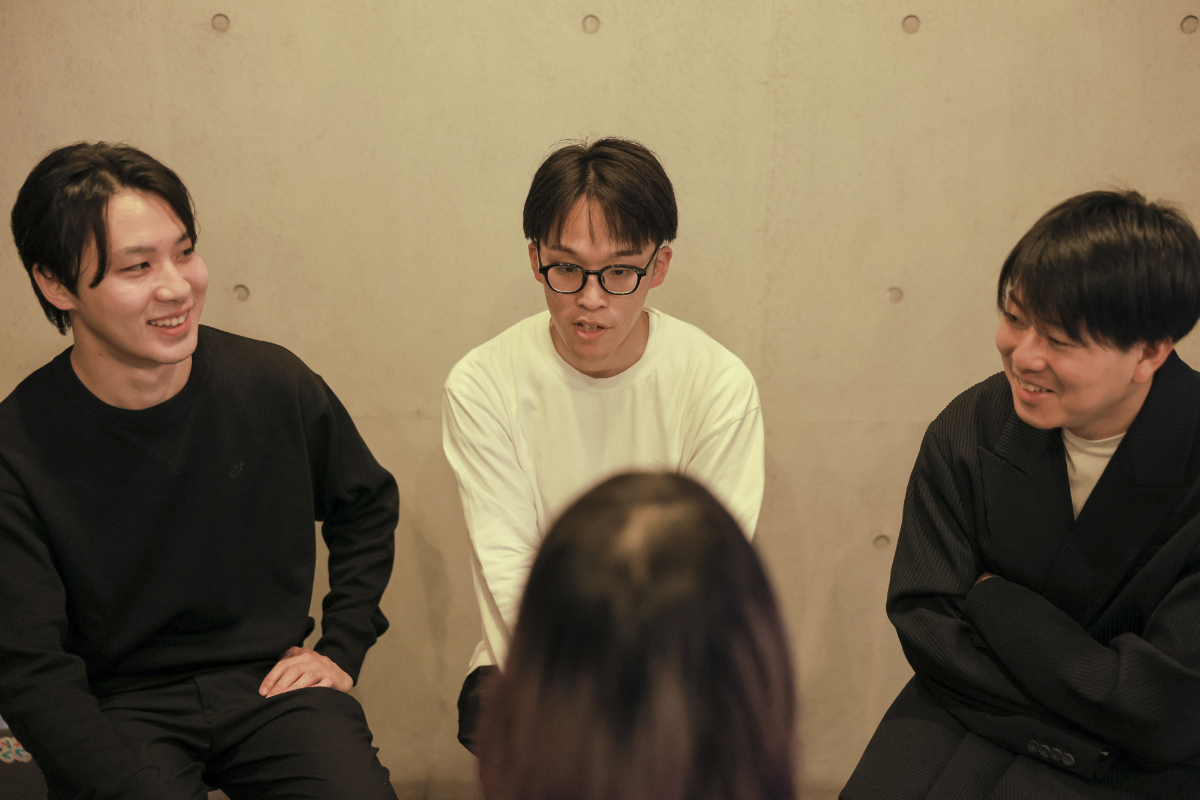 『篝火』運営インタビュー（写真＝秋月健太郎）