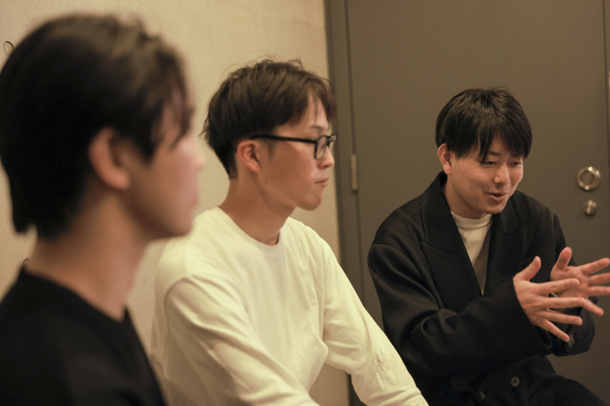 『篝火』運営インタビュー（写真＝秋月健太郎）