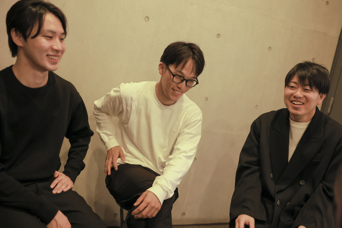 『篝火』運営インタビュー（写真＝秋月健太郎）