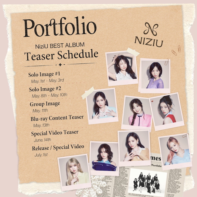 『Portfolio』ティザースケジュール