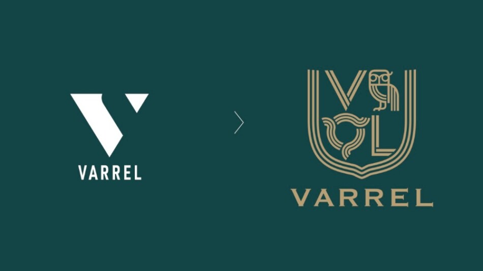 VARREL　ロゴ変更