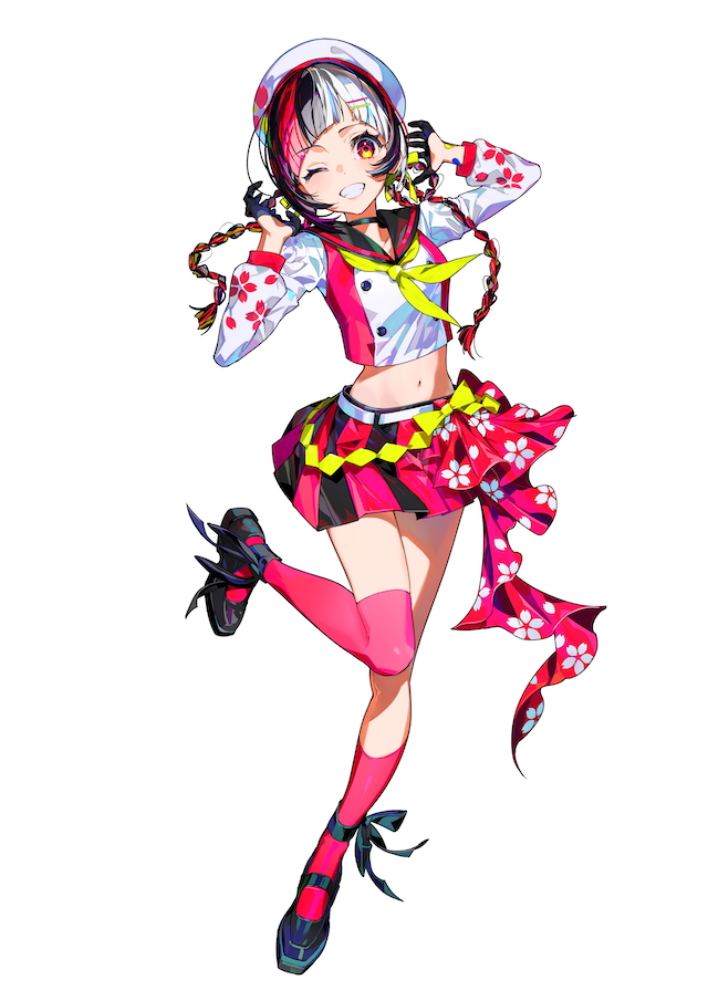 Mika Pikazoによる新規SACRAちゃんイラスト
