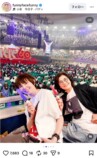 観月ありさ、小泉今日子60周年公演を観覧の画像