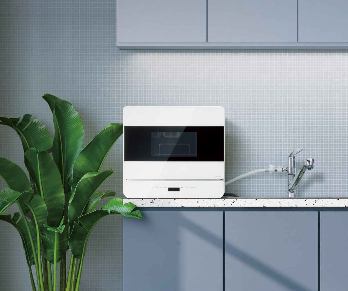 AQUA、2WAY給水の食洗機2モデル発売