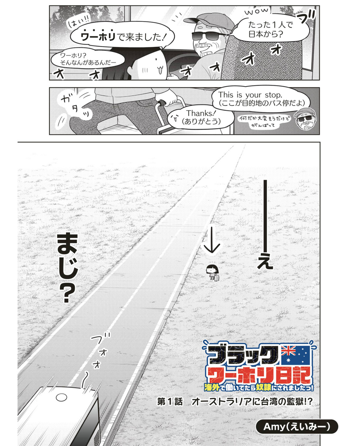 リアルな海外労働『ブラックワーホリ日記』の画像