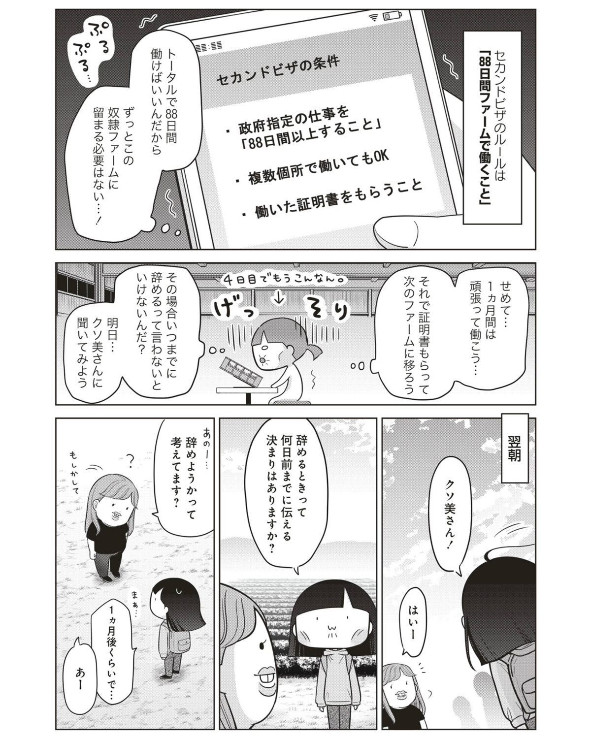 リアルな海外労働『ブラックワーホリ日記』の画像