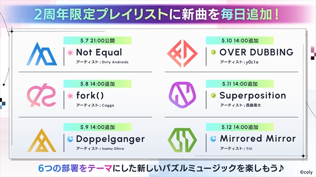 『ブレイクマイケース』2周年イベント詳細