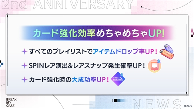 『ブレイクマイケース』2周年イベント詳細