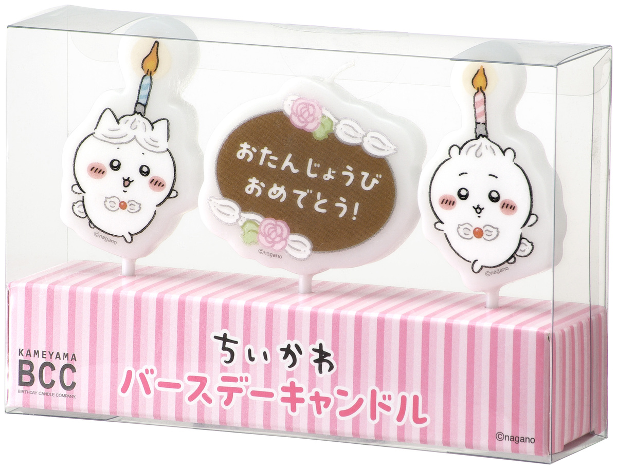 「ちいかわ」キャンドル2種が5月1日発売の画像