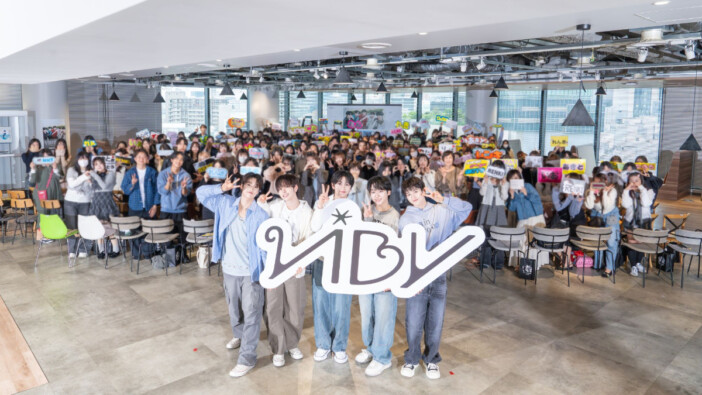 VIBY「かっこいい姿も可愛い姿も見せられるように」「最高のパフォーマンスを約束」　番組先行試写会でファンにメッセージ