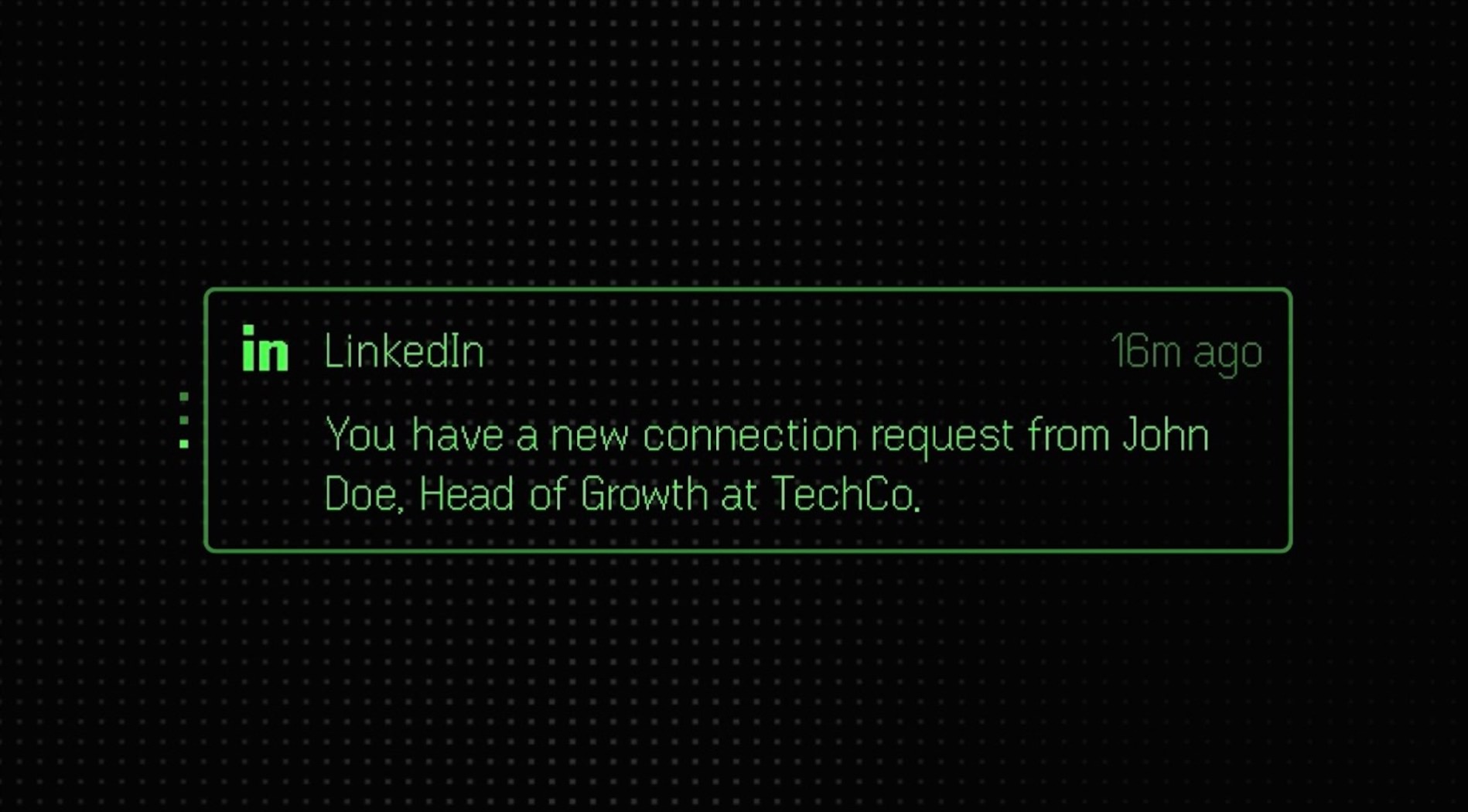 通知の表示イメージ