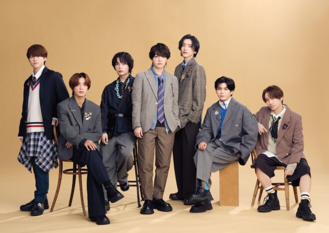 なにわ男子、ニューアルバム収録曲「ビーマイベイベー」先行配信　“ド直球関西弁ラブソング”に