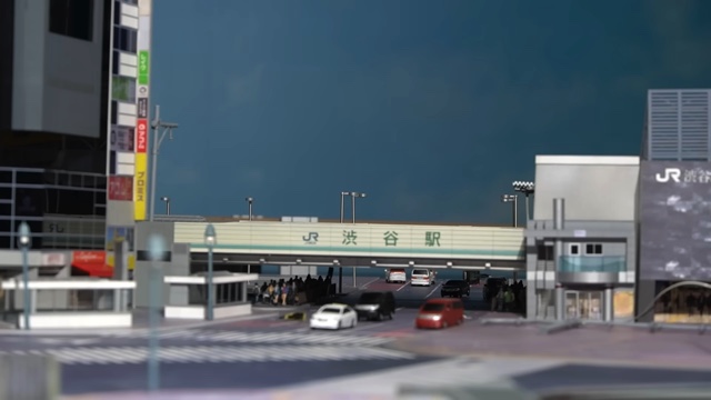 シティスケープスタジオが作った渋谷駅のジオラマ