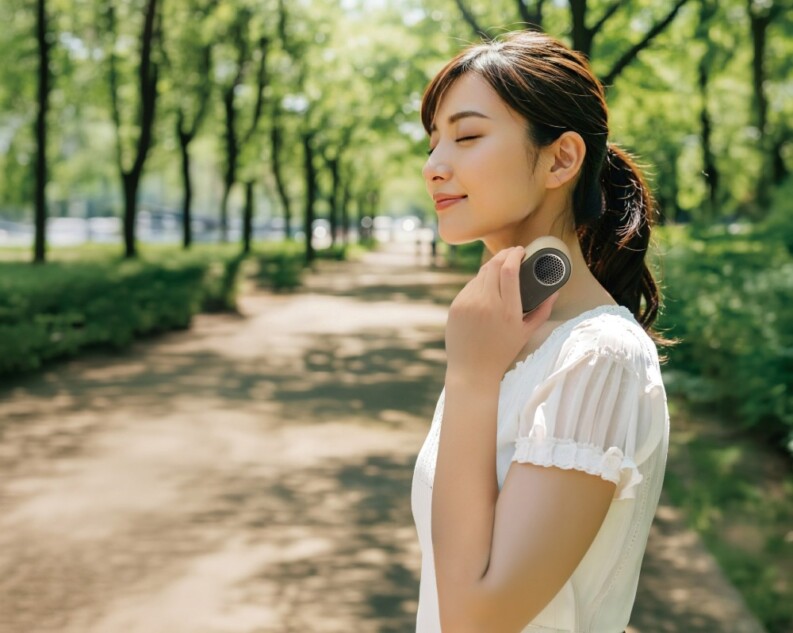 「アイスターボファン ポッケ」使用イメージ