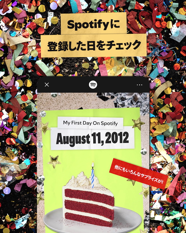 『Spotify 20: Your Party of the Year(s)』参考画像
