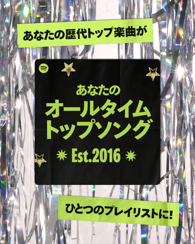 『Spotify 20: Your Party of the Year(s)』参考画像
