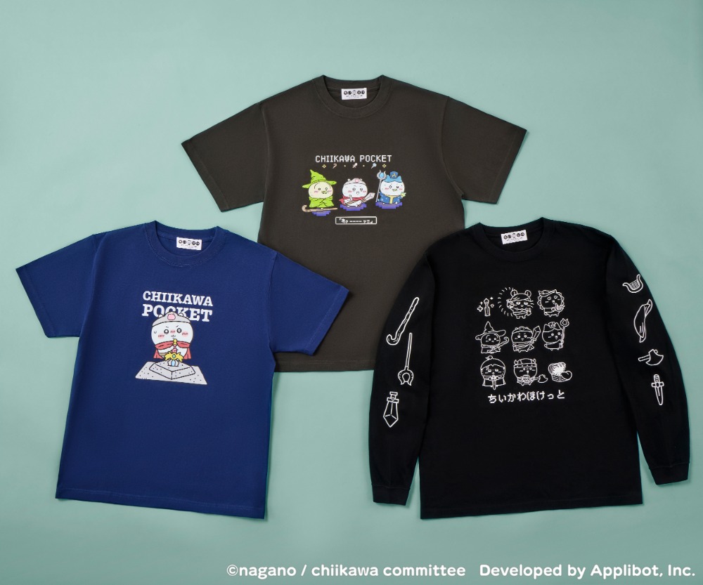 ちいかわぽけっと ファンタジーなL/S Tシャツ