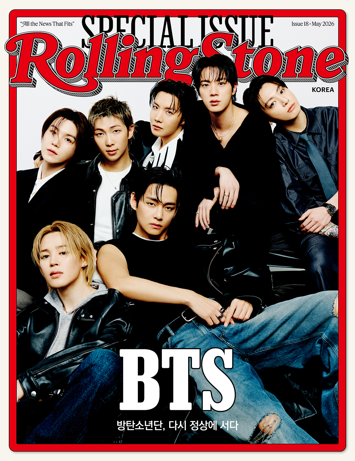 『Rolling Stone Korea』BTS号 日本予約開始