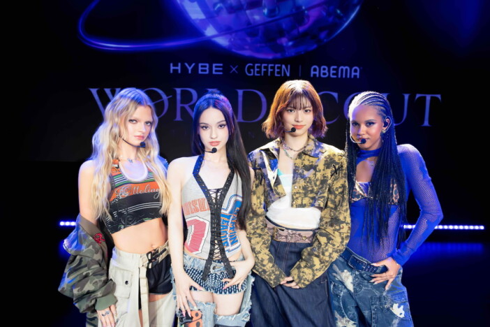 HYBE×Geffen Recordsによる新ガールグループ SAINT SATINE誕生　最後の1人は16歳の“咲来”に決定