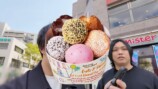 水溜りボンド、ミスドの詰め放題を検証の画像