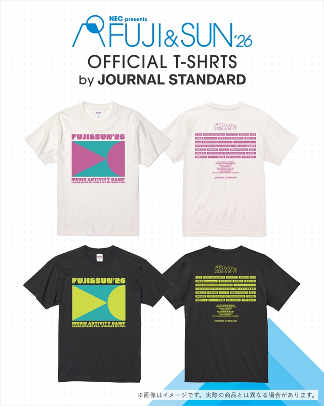 FUJI & SUN × JOURNAL STANDARD　オフィシャルTシャツ
