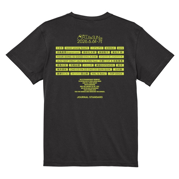 FUJI & SUN × JOURNAL STANDARD　オフィシャルTシャツ