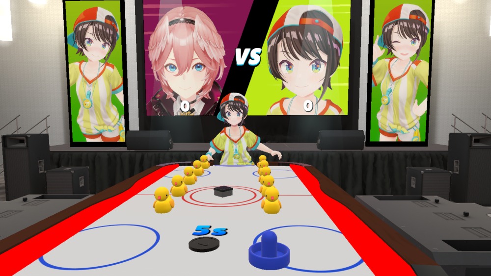 『Holo Hockey』スクリーンショット