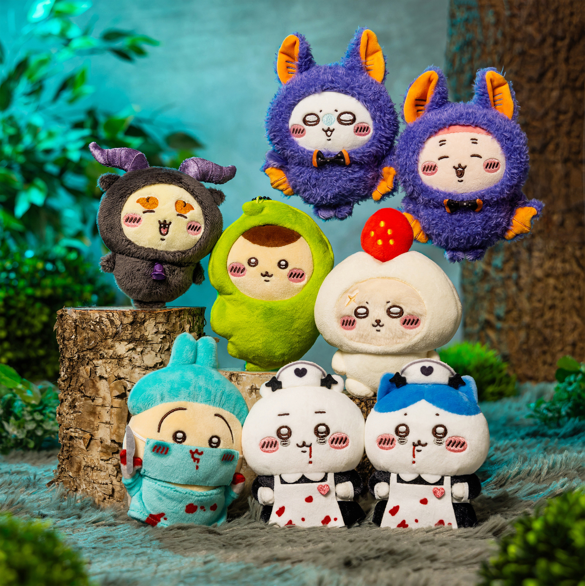 「ちいかわ」仮装マスコット全8種が登場の画像