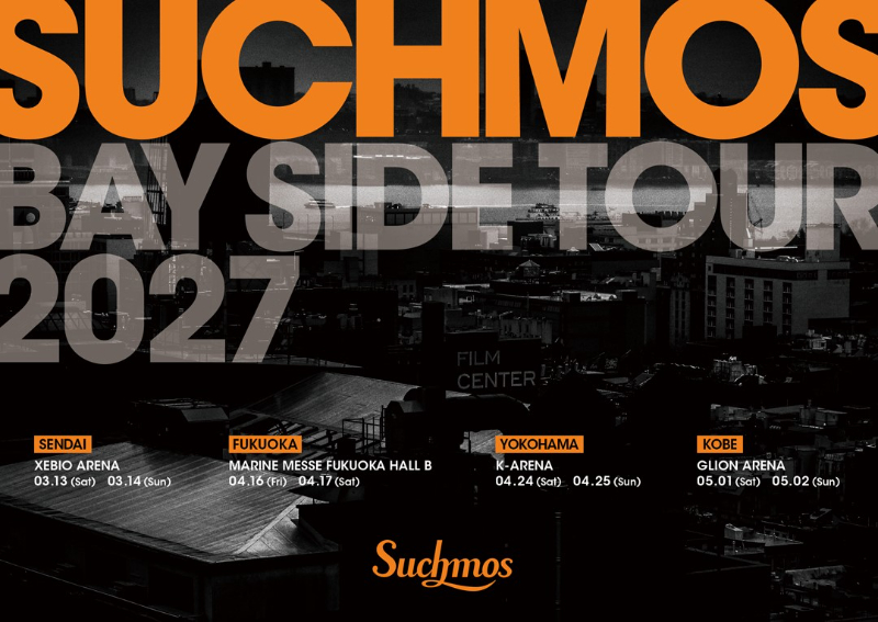 『Suchmos BAY SIDE TOUR 2027』アリーナツアーキービジュアル