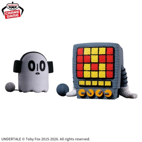 『UNDERTALE』メタトンとナプスタブルークが「あみこっと」に登場　10月発売予定
