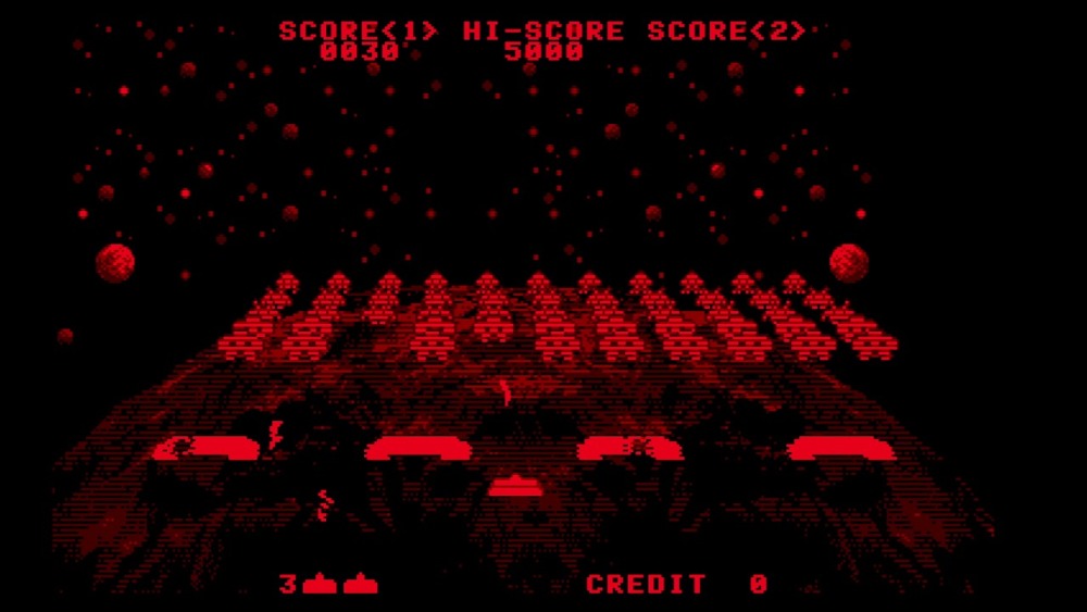 『スペースインベーダー バーチャルコレクション』スクリーンショット