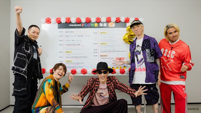 FLOW 結成26周年記念インタビューより