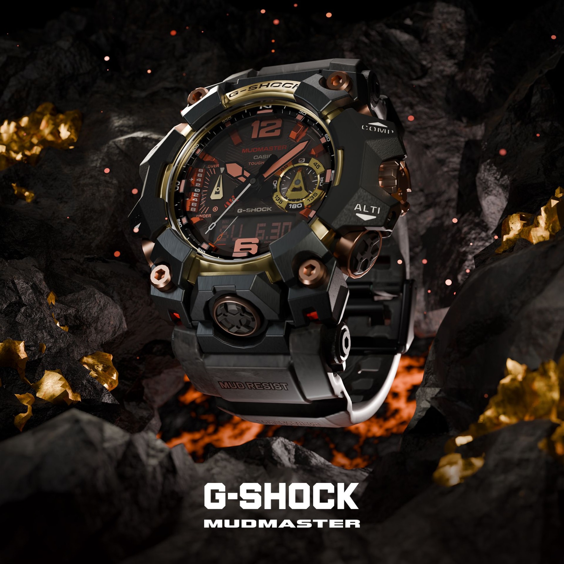 G-SHOCKのMUDMASTERに新モデル登場