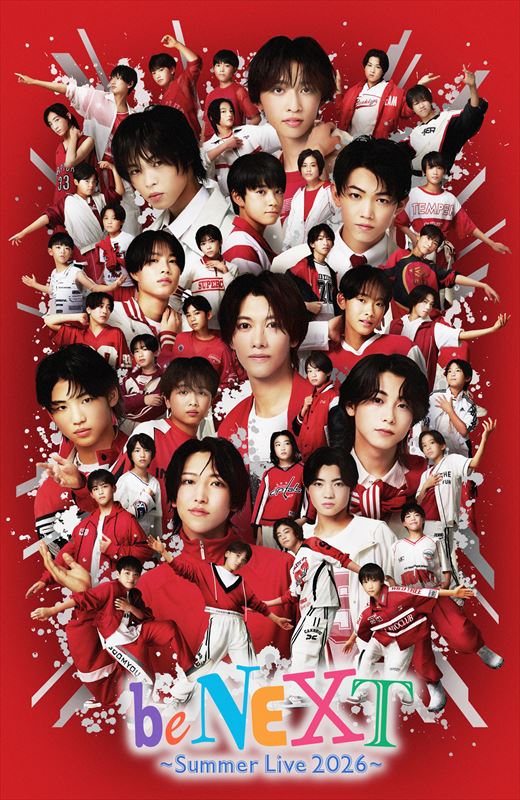 『be NEXT〜Summer Live 2026〜』キービジュアル