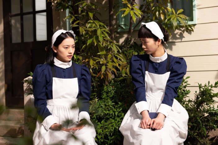 『風、薫る』第37話、りん（見上愛）と直美（上坂樹里）が悩みを分かち合う