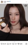 TWICE SANA、ぷるぷるな唇をアピールの画像